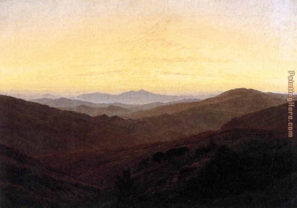 Caspar David Friedrich The Riesengebirge